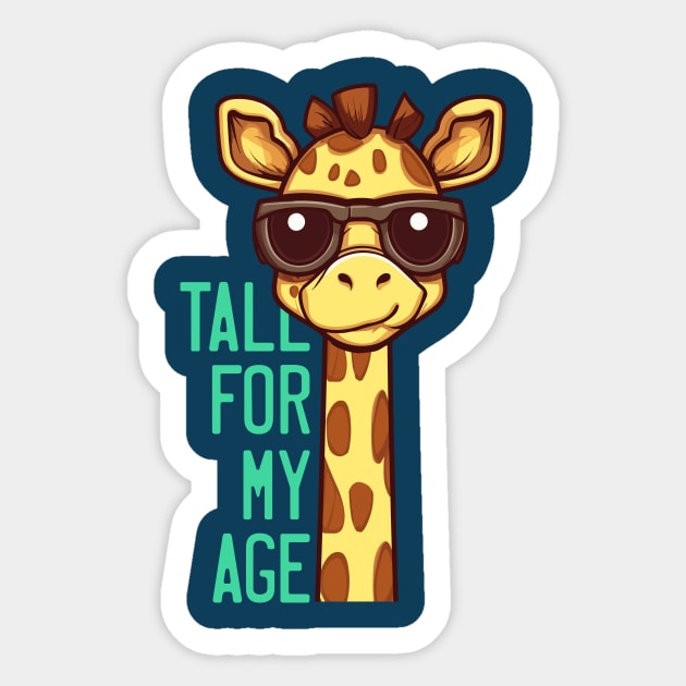 Tall For My Age Sticker by AwwfullyNice